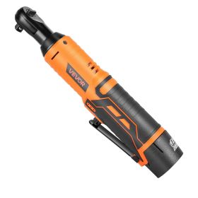 VEVOR Cordless Ratchet Wrench, 3/8 inch Drive, 240 RPM, up to 33 ft-lbs of Torque