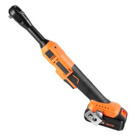 VEVOR Cordless Ratchet Wrench, 3/8 inch Drive, 230 RPM, up to 66 ft-lbs of Torque