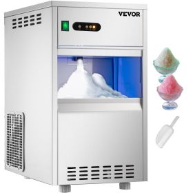 VEVOR 110V Commercial Snowflake Ice Maker 44LBS/24H